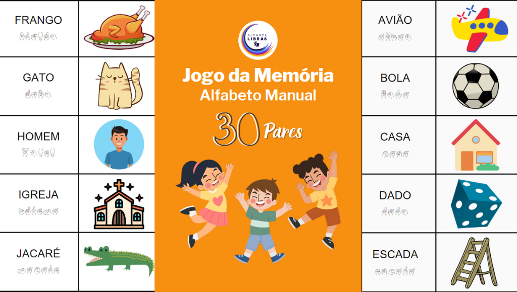 Como fazer jogo da memória para ensino de Libras